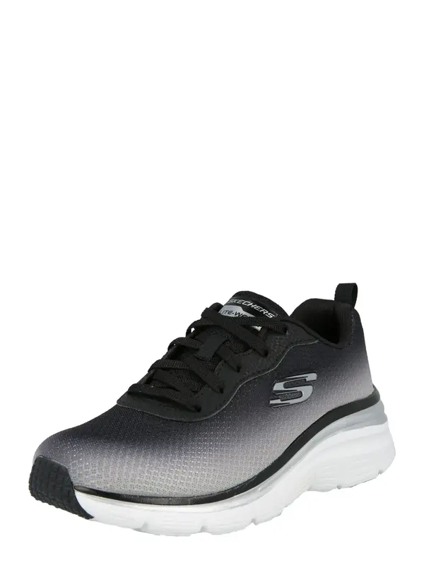 SKECHERS SKECHERS Niske tenisice 'FASHION FIT'  svijetlosiva / tamo siva / crna