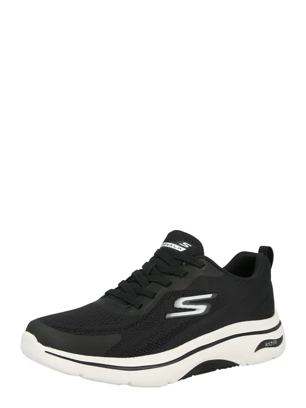 SKECHERS SKECHERS Niske tenisice 'Go Walk  2.0'  crna / bijela