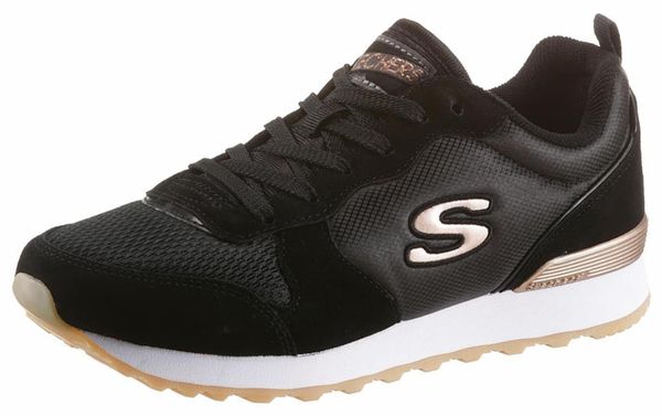 SKECHERS SKECHERS Niske tenisice 'Goldn Gurl'  zlatna / crna