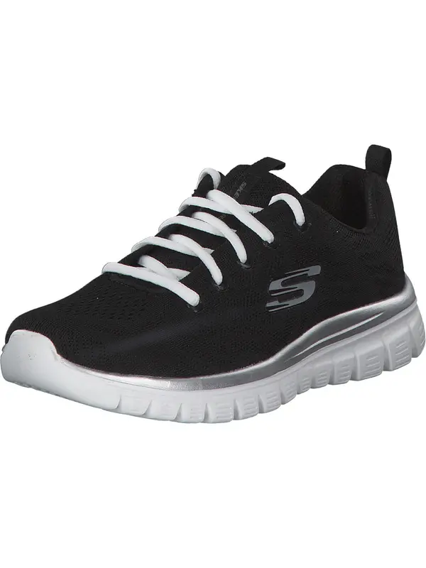 SKECHERS SKECHERS Niske tenisice 'Graceful Get Connected'  crna / bijela
