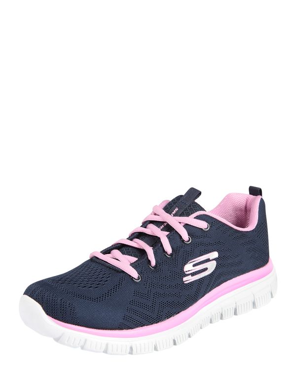 SKECHERS SKECHERS Niske tenisice 'Graceful Get Connected'  mornarsko plava / roza / bijela