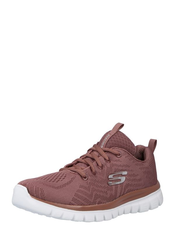 SKECHERS SKECHERS Niske tenisice 'Graceful Get Connected'  prljavo roza / srebro