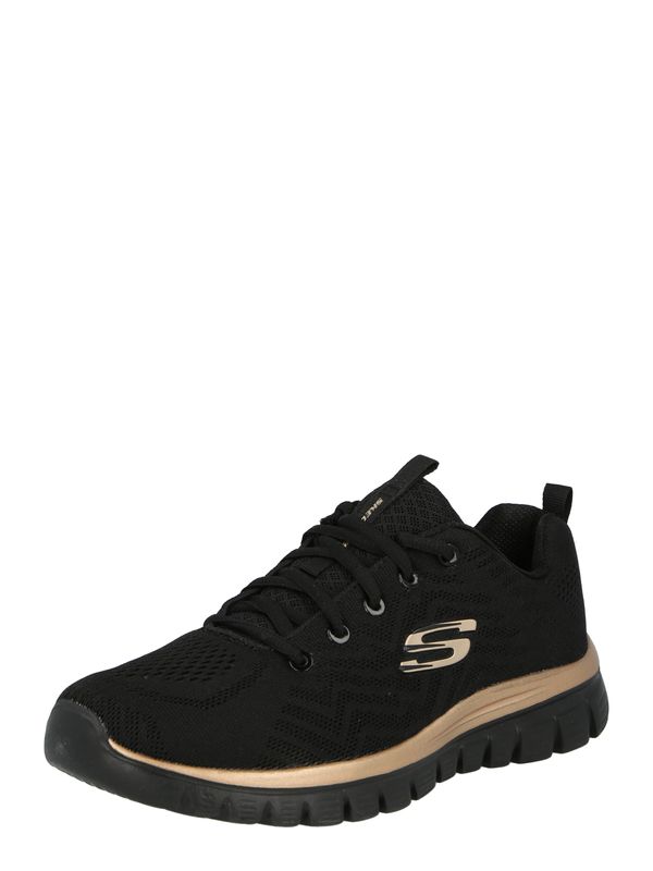 SKECHERS SKECHERS Niske tenisice 'Graceful Get Connected'  zlatna / crna