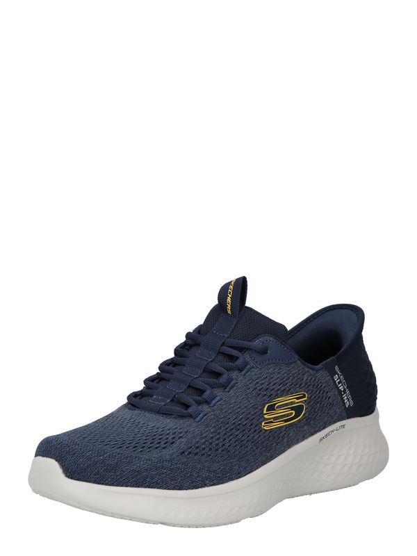 SKECHERS SKECHERS Niske tenisice 'LITE PRO - PRIMEBASE'  plava melange / žuta / bijela