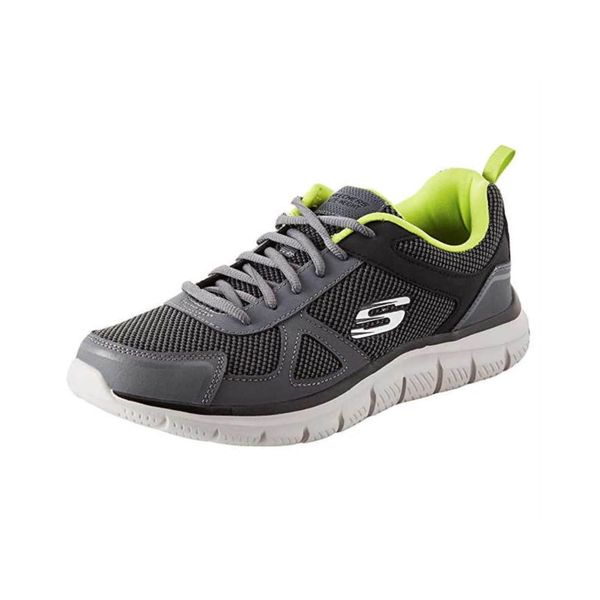 SKECHERS SKECHERS Niske tenisice 'Track Bucolo'  bazalt siva / kivi zelena / crna