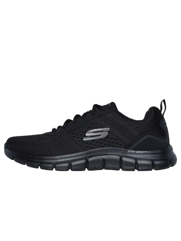 SKECHERS SKECHERS Niske tenisice 'TRACK - LESHUR'  siva / crna