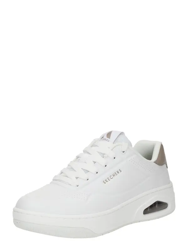 SKECHERS SKECHERS Niske tenisice 'UNO COURT - FAST BREAK'  brokat / bijela