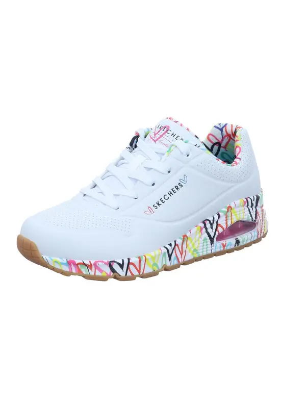 SKECHERS SKECHERS Niske tenisice 'Uno - Loving Love'  plava / žuta / roza / bijela