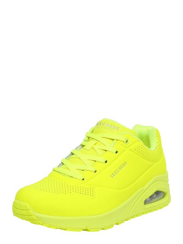SKECHERS SKECHERS Niske tenisice 'Uno - Night Shades'  neonsko žuta