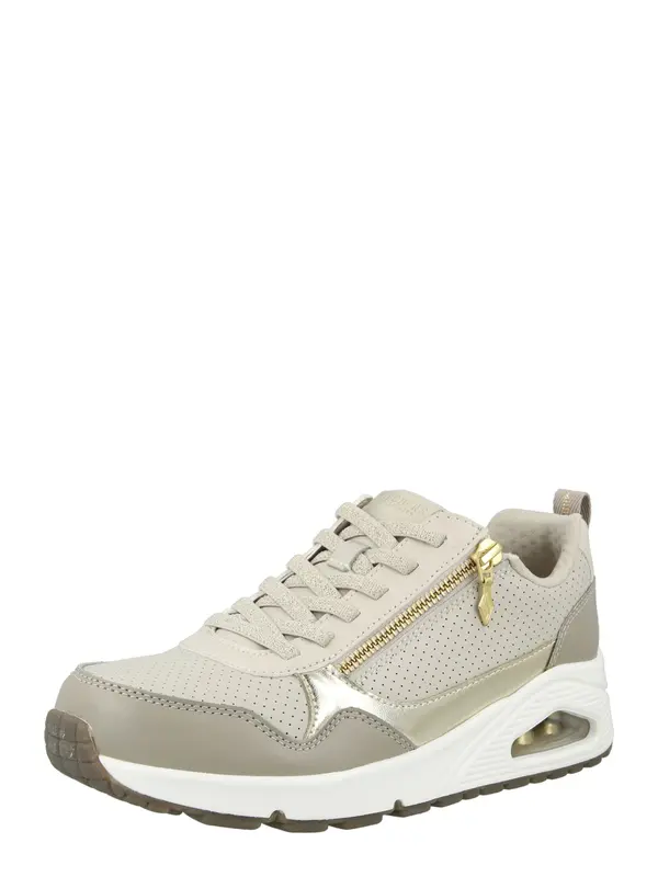 SKECHERS SKECHERS Niske tenisice 'UNO'  zlatna / taupe siva / bež siva
