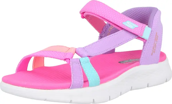 SKECHERS SKECHERS Sandale 'GO WALK FLEX-LOTS OF S'  tirkiz / lila / marelica / roza