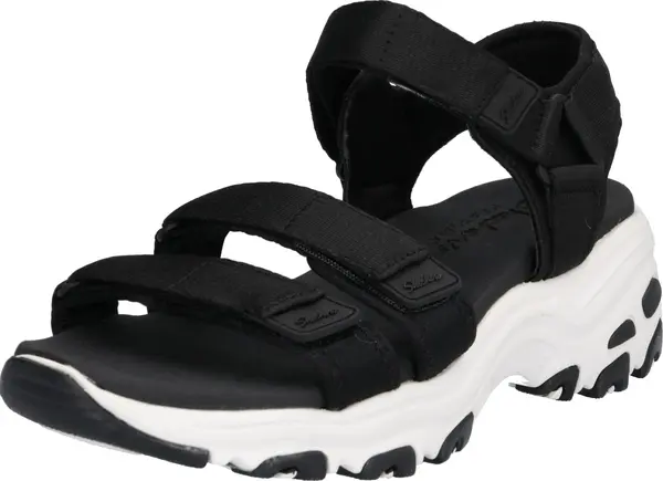SKECHERS SKECHERS Sandale za hodanje  crna / bijela