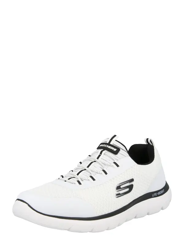 SKECHERS SKECHERS Slip On tenisice 'SUMMITS REPINSKI'  crna / bijela