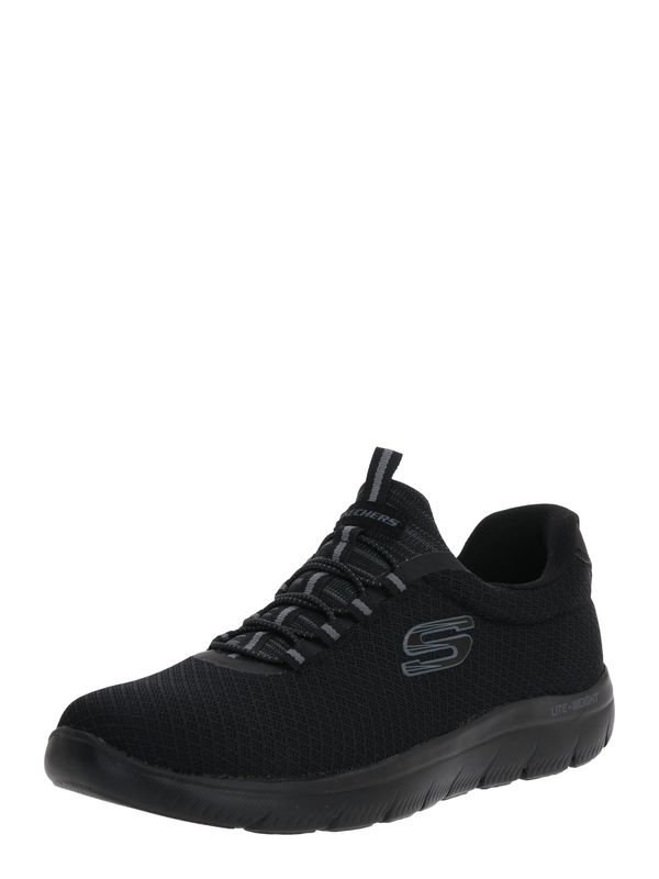 SKECHERS SKECHERS Slip On tenisice 'Summits'  siva / crna