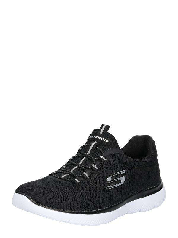 SKECHERS SKECHERS Slip On tenisice 'Summits'  siva / crna