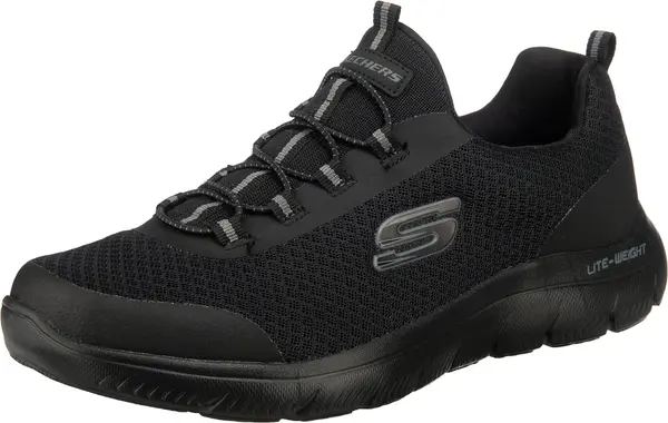 SKECHERS SKECHERS Slip On tenisice 'Summits'  tamo siva / crna