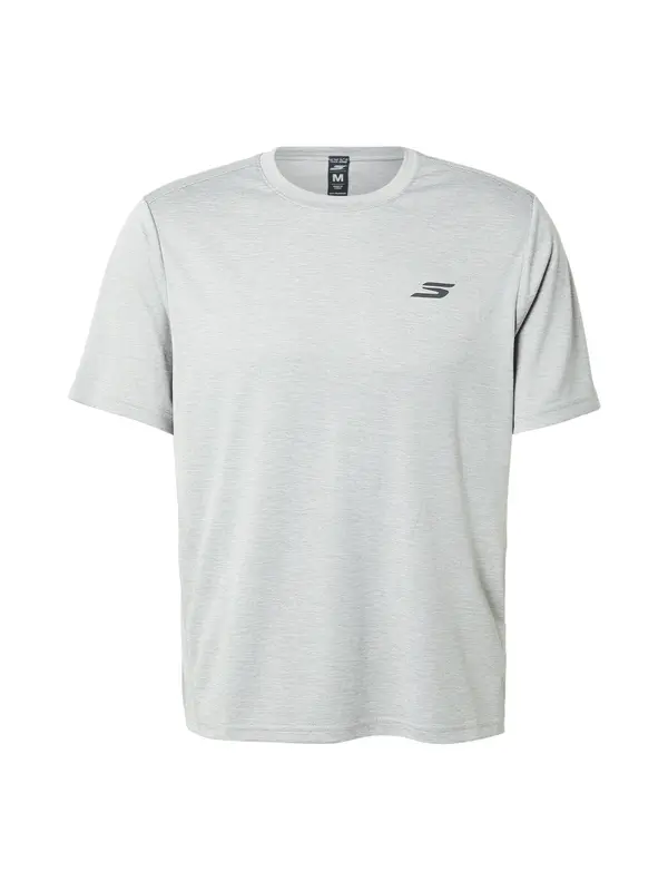 SKECHERS SKECHERS Tehnička sportska majica 'CHARGE'  antracit siva / svijetlosiva