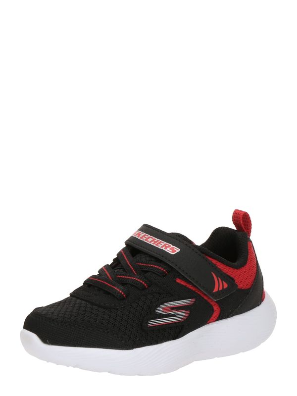 SKECHERS SKECHERS Tenisice 'DYNA-LITE'  svijetlosiva / crvena / crna