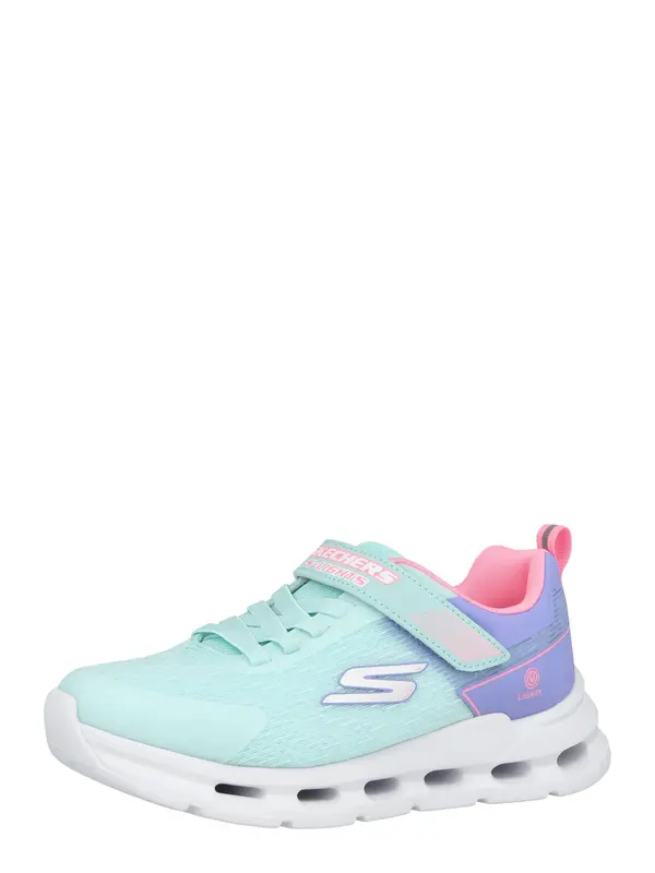 SKECHERS SKECHERS Tenisice 'GLIDE-STEP LIGHTS'  menta / lavanda / svijetloroza / bijela