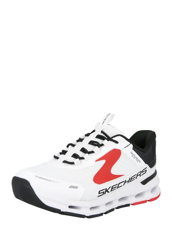 SKECHERS SKECHERS Tenisice 'GLIDE-STEP PLUS - VISTA-LANE'  crvena / crna / bijela