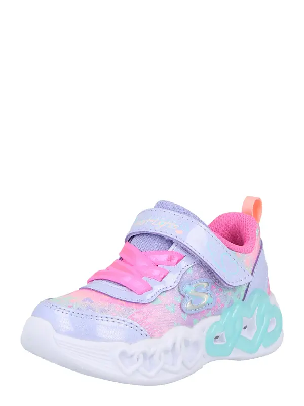 SKECHERS SKECHERS Tenisice 'INFINITE HEART LIGHTS - HEART'  azur / lavanda / svijetloroza / bijela