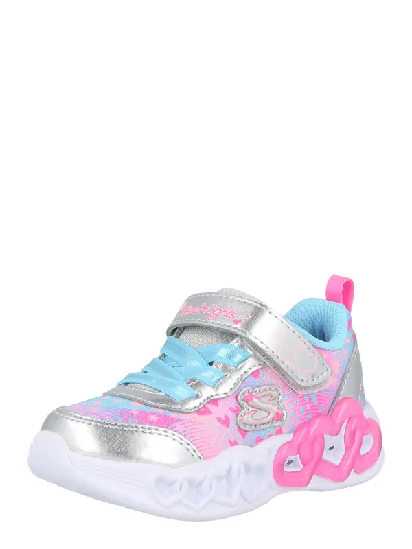 SKECHERS SKECHERS Tenisice 'INFINITE HEART LIGHTS - HEART'  svijetloplava / roza / srebro