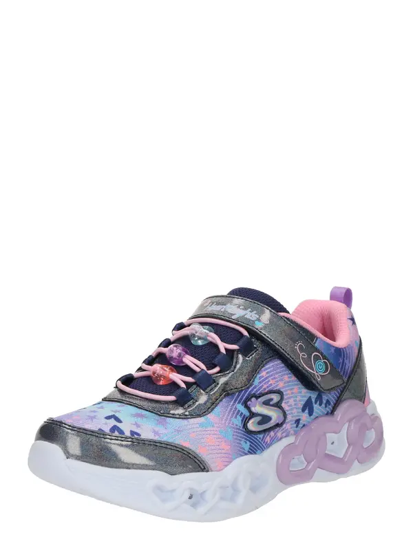 SKECHERS SKECHERS Tenisice 'Infinite Heart Lights'  mornarsko plava / kraljevsko plava / ljubičasta / roza