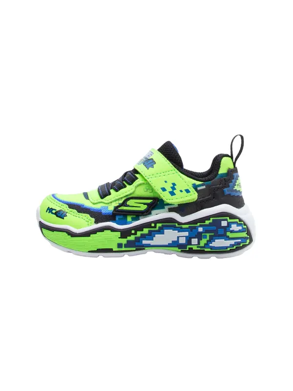 SKECHERS SKECHERS Tenisice 'MEGA SCENE'  plava / limeta / crna