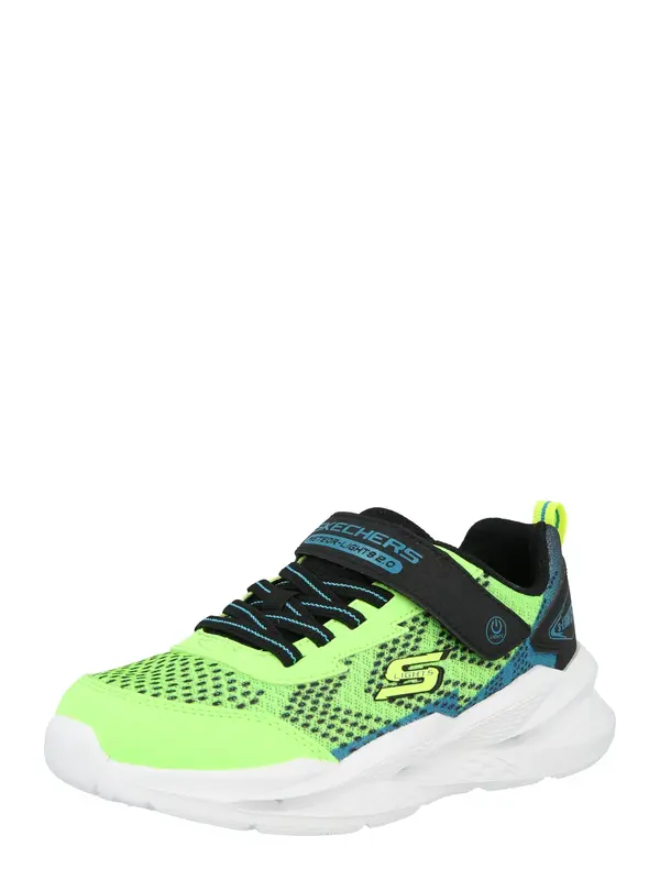 SKECHERS SKECHERS Tenisice 'Meteor-Lights 2.0'  petrol / svijetlozelena / crna