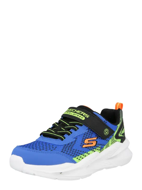 SKECHERS SKECHERS Tenisice 'METEOR-LIGHTS 2.0'  tirkiz / neonsko zelena / tamno narančasta / crna