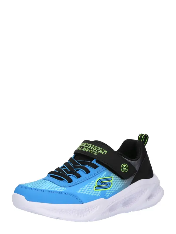 SKECHERS SKECHERS Tenisice 'METEOR-LIGHTS - KRENDOX'  svijetloplava / svijetlozelena / crna