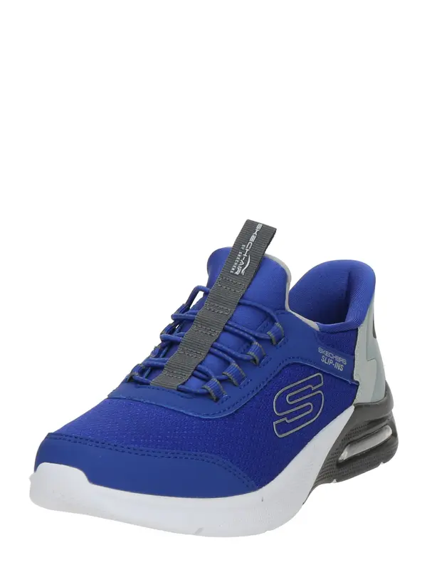 SKECHERS SKECHERS Tenisice 'MICROSPEC MAX - BRISK-STRIPE'  plava / siva