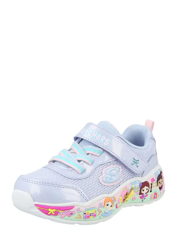 SKECHERS SKECHERS Tenisice 'Play Scene - Fun Squad'  tirkiz / žuta / pastelno ljubičasta / pastelno roza