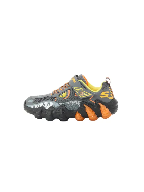 SKECHERS SKECHERS Tenisice 'SKECH-O-SAURUS LIGHTS 2.0'  žuta / antracit siva / narančasta