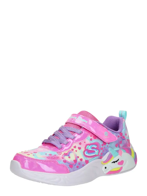 SKECHERS SKECHERS Tenisice 'UNICORN DREAMS'  akvamarin / žuta / lavanda / roza