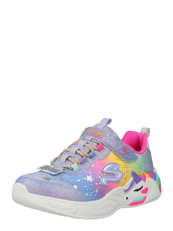 SKECHERS SKECHERS Tenisice 'Unicorn Dreams'  plava / žuta / ljubičasta / roza