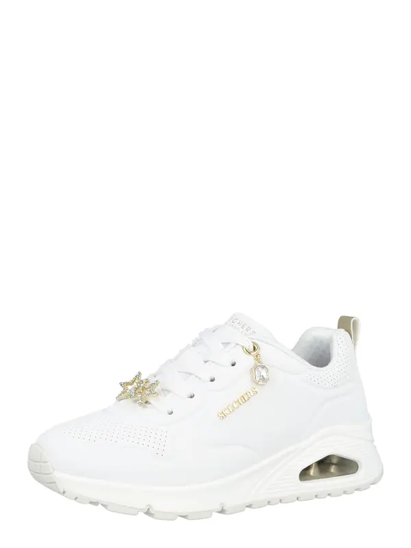 SKECHERS SKECHERS Tenisice 'UNO GEN1 - TRENDY JEWELS'  zlatna / bijela