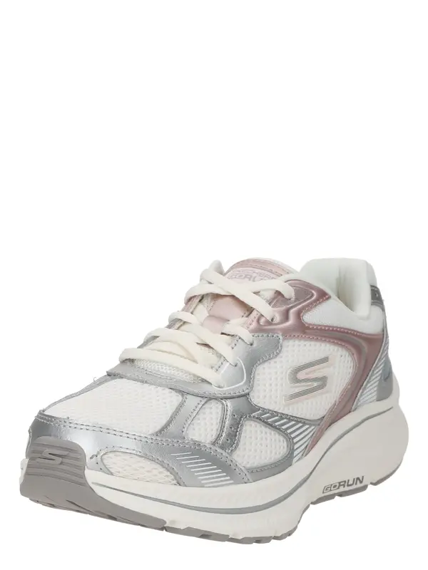 SKECHERS SKECHERS Tenisice za trčanje 'GO RUN CONSISTENT 2.0'  siva / srebro / prljavo bijela