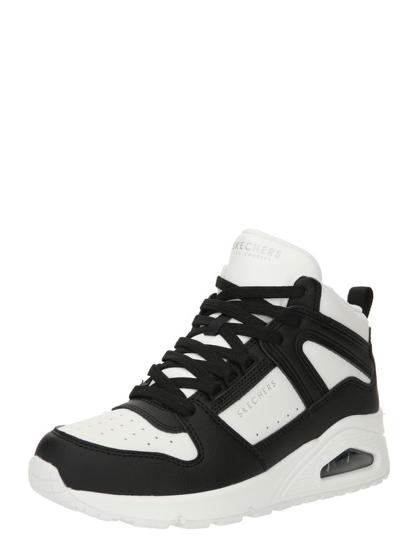 SKECHERS SKECHERS Visoke tenisice  crna / bijela