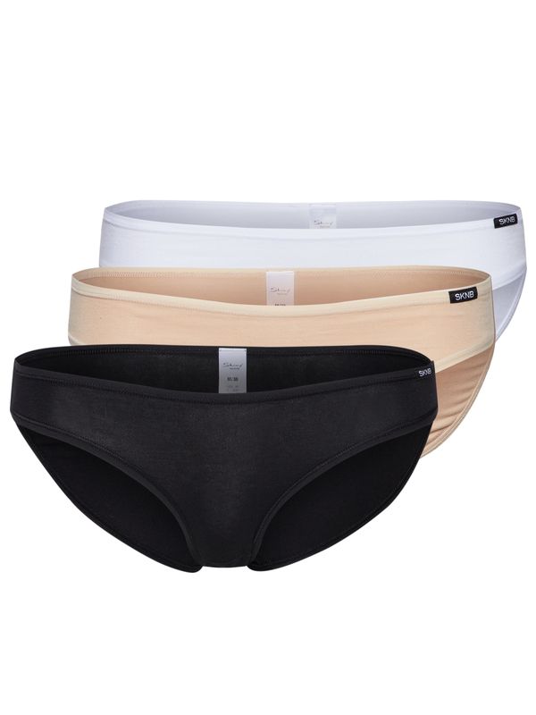 Skiny Skiny Hipster gaćice  nude / crna / bijela