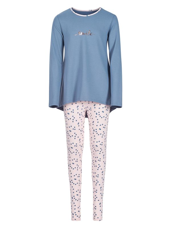 Skiny Skiny Pidžama set  golublje plava / bronca / roza