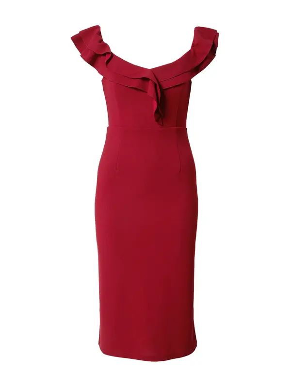 Skirt & Stiletto Skirt & Stiletto Koktel haljina  rubin crvena