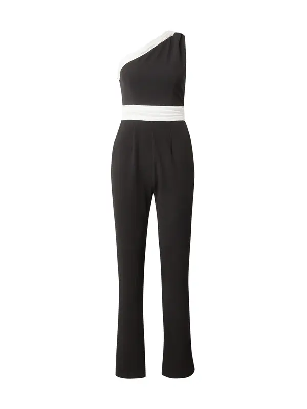 Skirt & Stiletto Skirt & Stiletto Kombinezon 'Cali'  crna / bijela