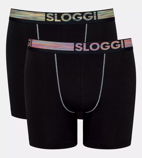 SLOGGI SLOGGI Bokserice 'GO ABC'  svijetloplava / žuta / roza / crna