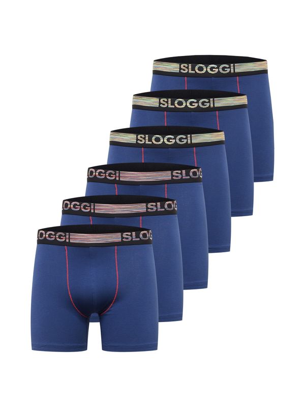SLOGGI SLOGGI Bokserice 'men GO ABC Natural H'  kobalt plava / miks boja