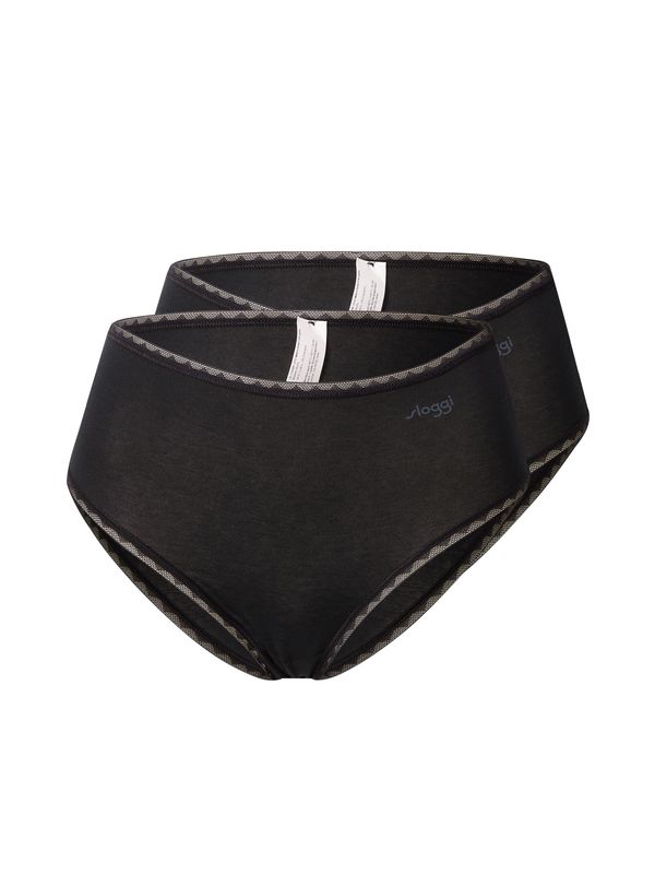 SLOGGI SLOGGI Hipster gaćice 'GO'  crna