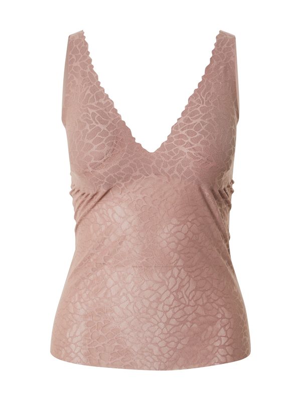 SLOGGI SLOGGI Potkošulja 'Zero Feel Lace 2.0'  svijetlosmeđa