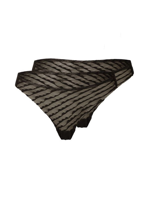 SLOGGI SLOGGI Slip 'ZERO Lacy'  crna