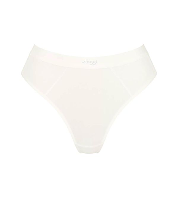 SLOGGI SLOGGI Tanga gaćice 'EVER'  siva / vuneno bijela