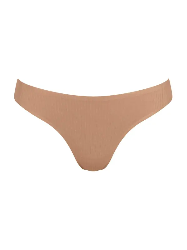SLOGGI SLOGGI Tanga gaćice 'ZERO Feel Pure'  svijetlosmeđa